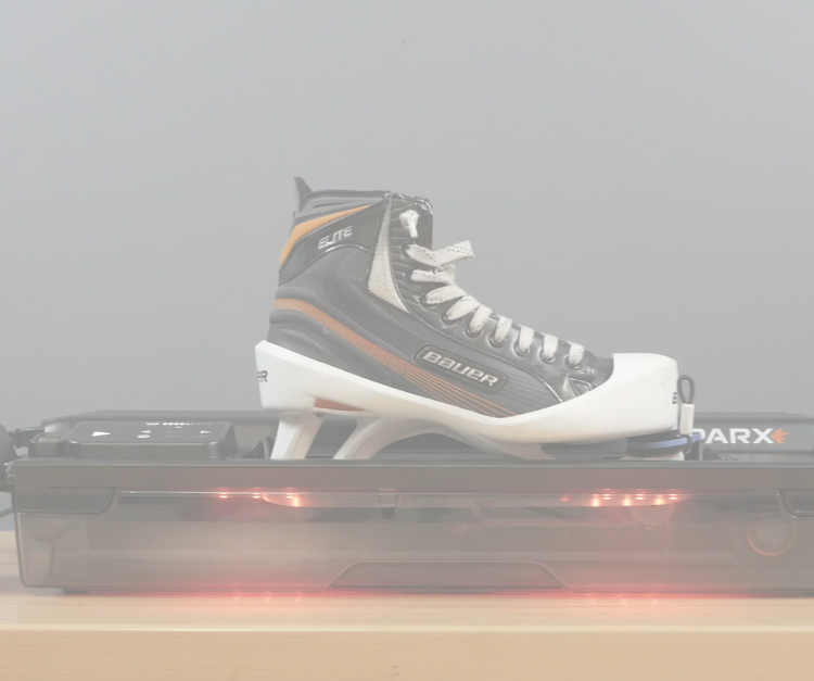 SHARPENING GOALIE SKATES