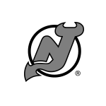 Black and White New Jersey Devils Logo
