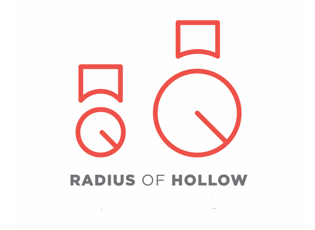 Icon showing Radius of Hollow