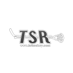 Black and White TSR Hockey Logo