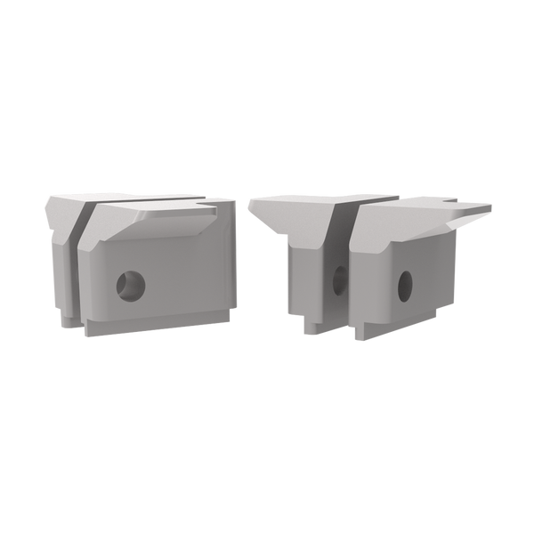Close up of Sparx figure skate adapter on white background 